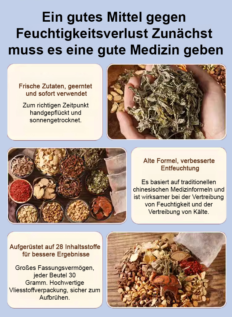 Yun Gui Baiyao Feuchtigkeitsentfernendes Pflaster