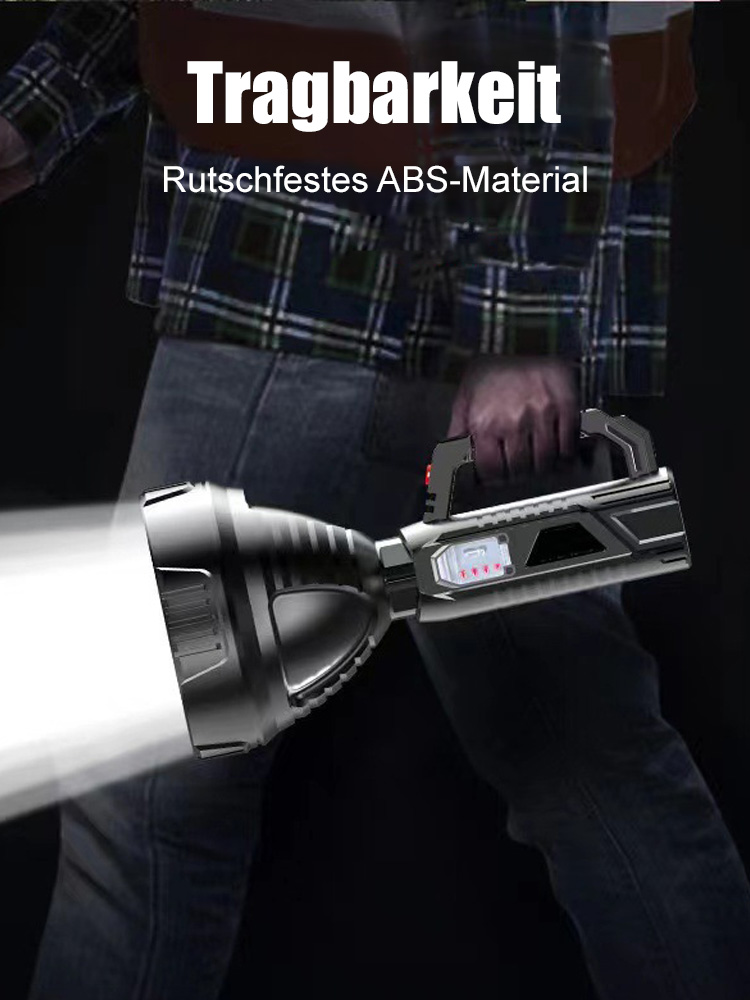Heller Suchscheinwerfer