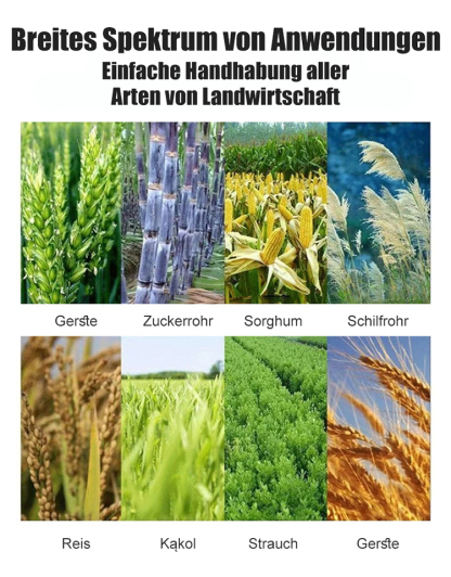 Rasenmäherkopf mit Drahtjäträdern