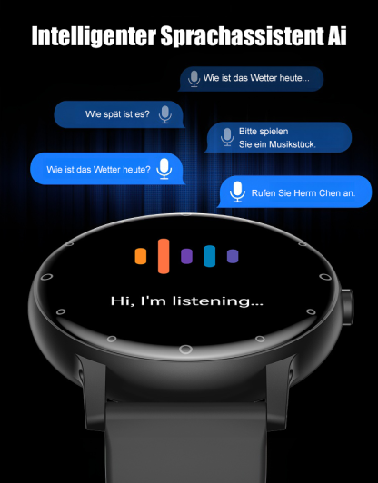 Ultradünne Uhr zur Bluetooth-Sprachblutzuckermessung