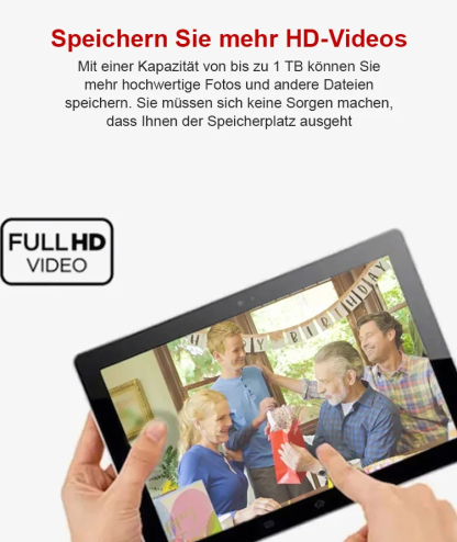 Mobile Hochgeschwindigkeits-Solid-State-Festplatte