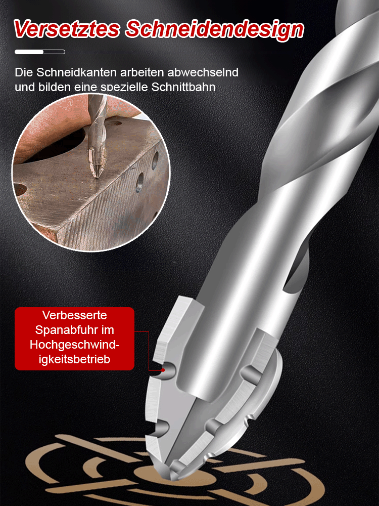 Vierkant-Zahnung Keramikbohrer