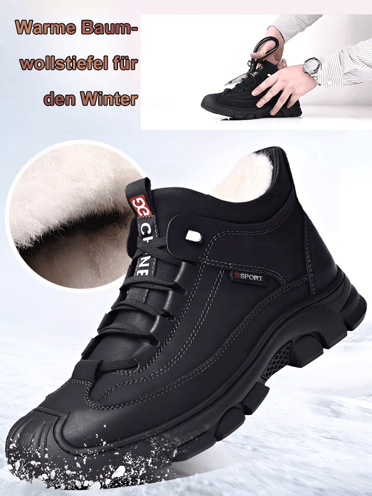 Warme Baumwollstiefel für den Winter