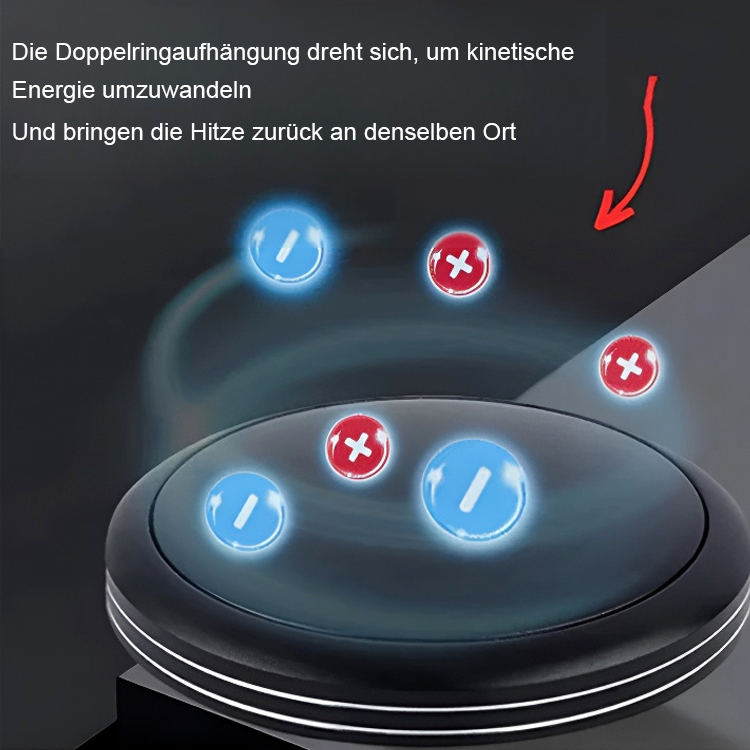 Solar-Schneeentferner mit negativen Ionen