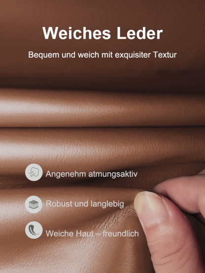 Handgefertigte Slip-on-Lederschuhe für Herren