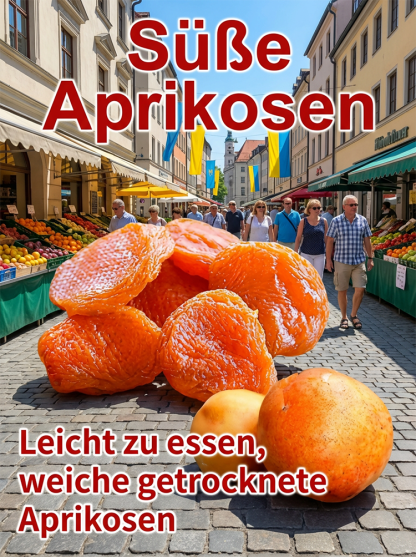 【Von Herz-Kreislauf-Spezialisten empfohlen】 Bayerns Spezialität: Getrocknete Aprikosen
