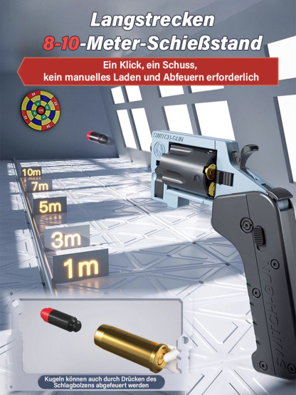 Klappbarer Revolverwerfer