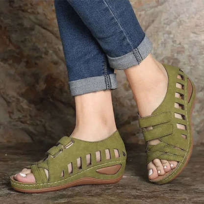 Peep Toe Sandalen