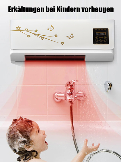 Wandmontierte Dual-Wind-Klimaanlage