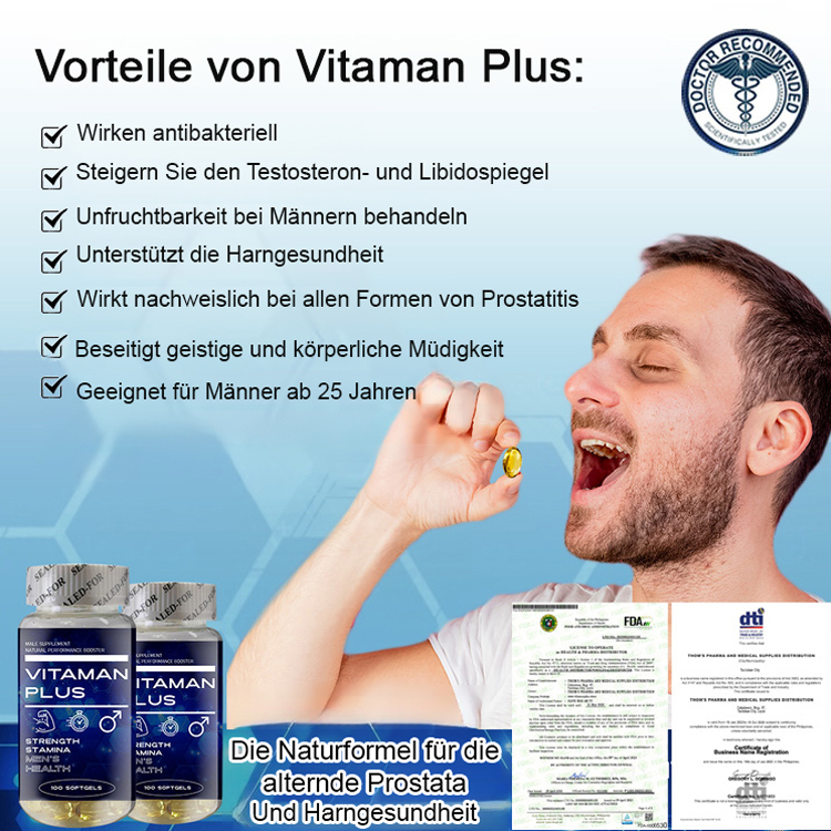 Herren-Vitamin-Fischöl
