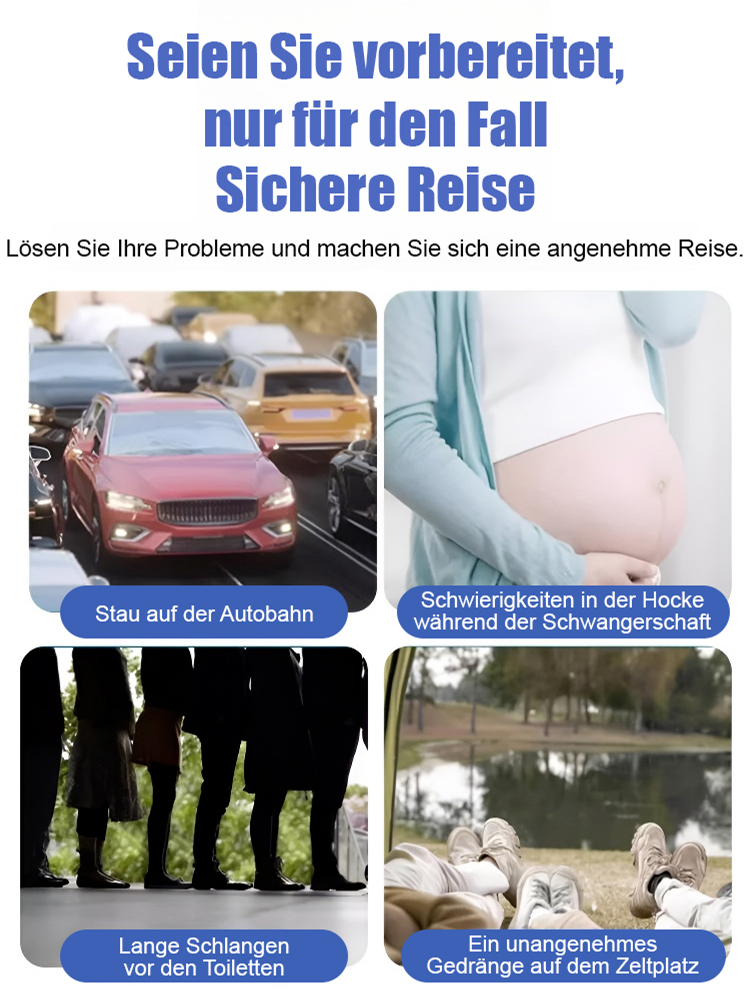 Bettlägerige Nachtpflegekommode für Männer