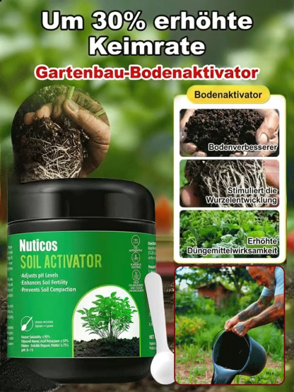 Bodenaktivator｜Verbessert verdichteten Boden, stärkt Wurzeln, universell für Garten