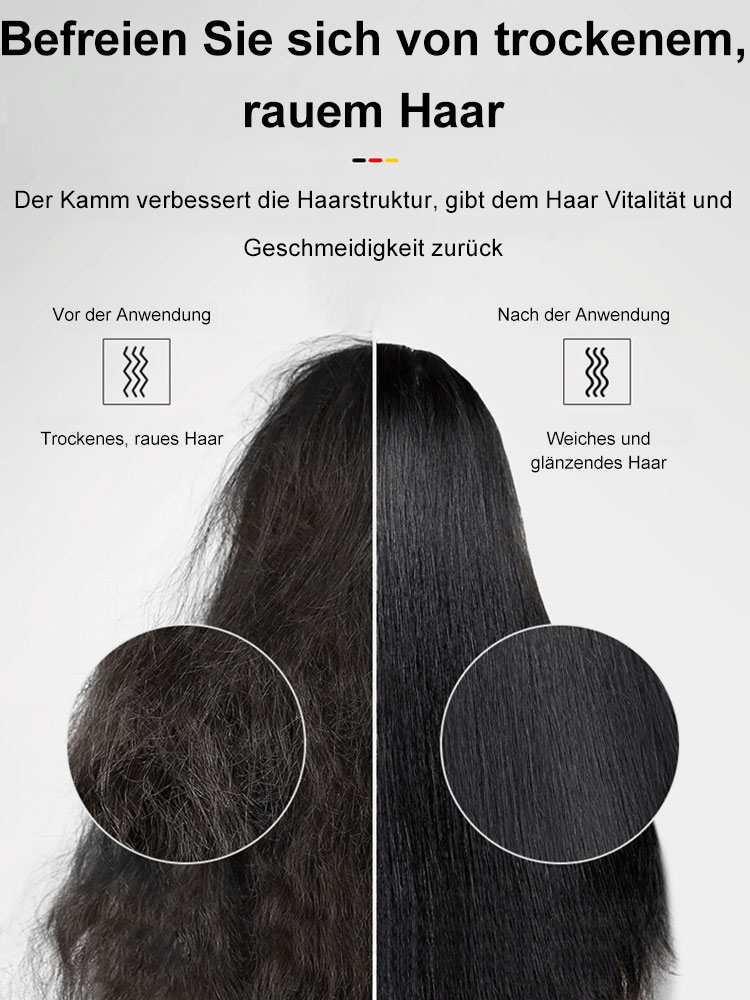 Elektrischer Negativ-Ionen-Lockenkamm