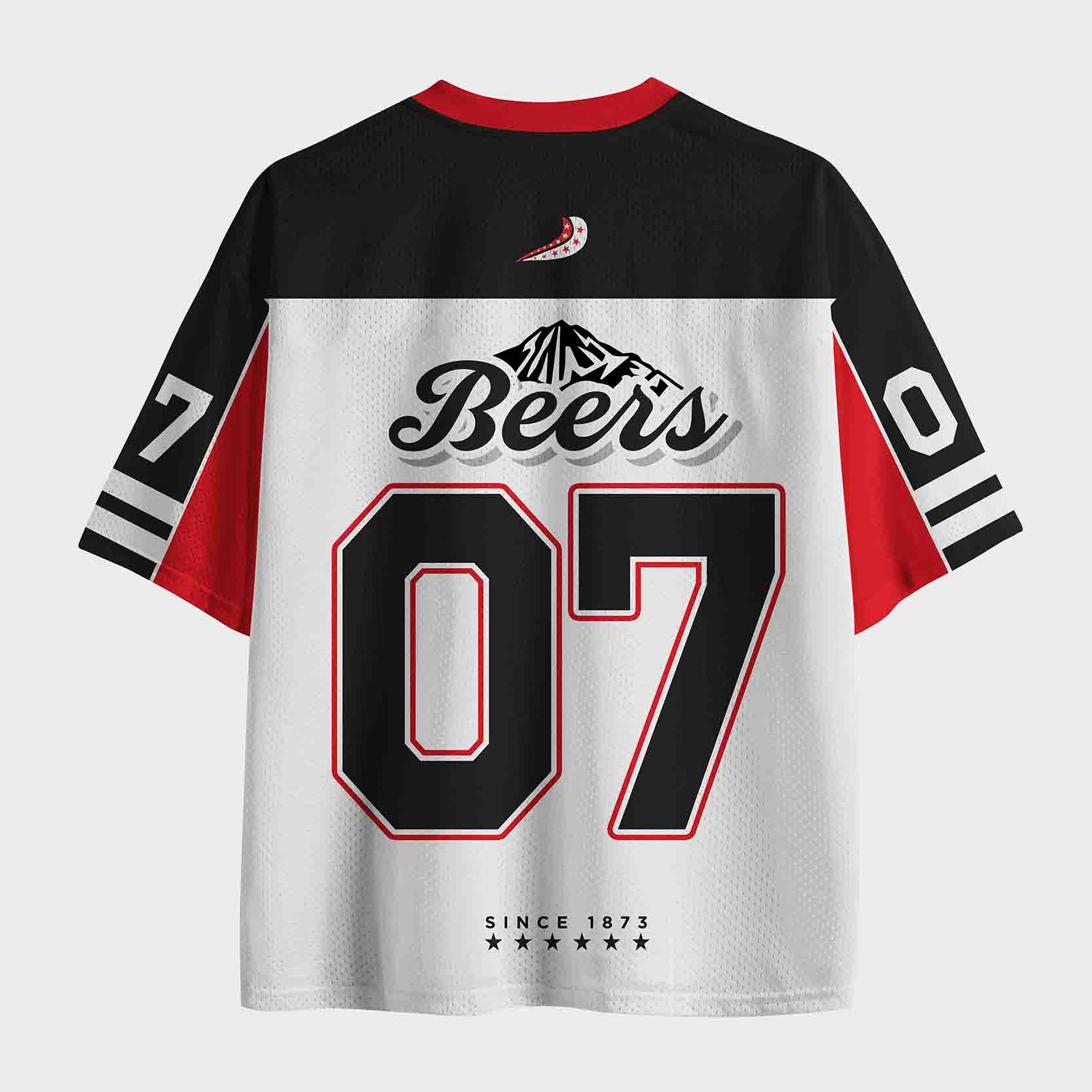 Personalized Beer Cowboy Mesh Jersey