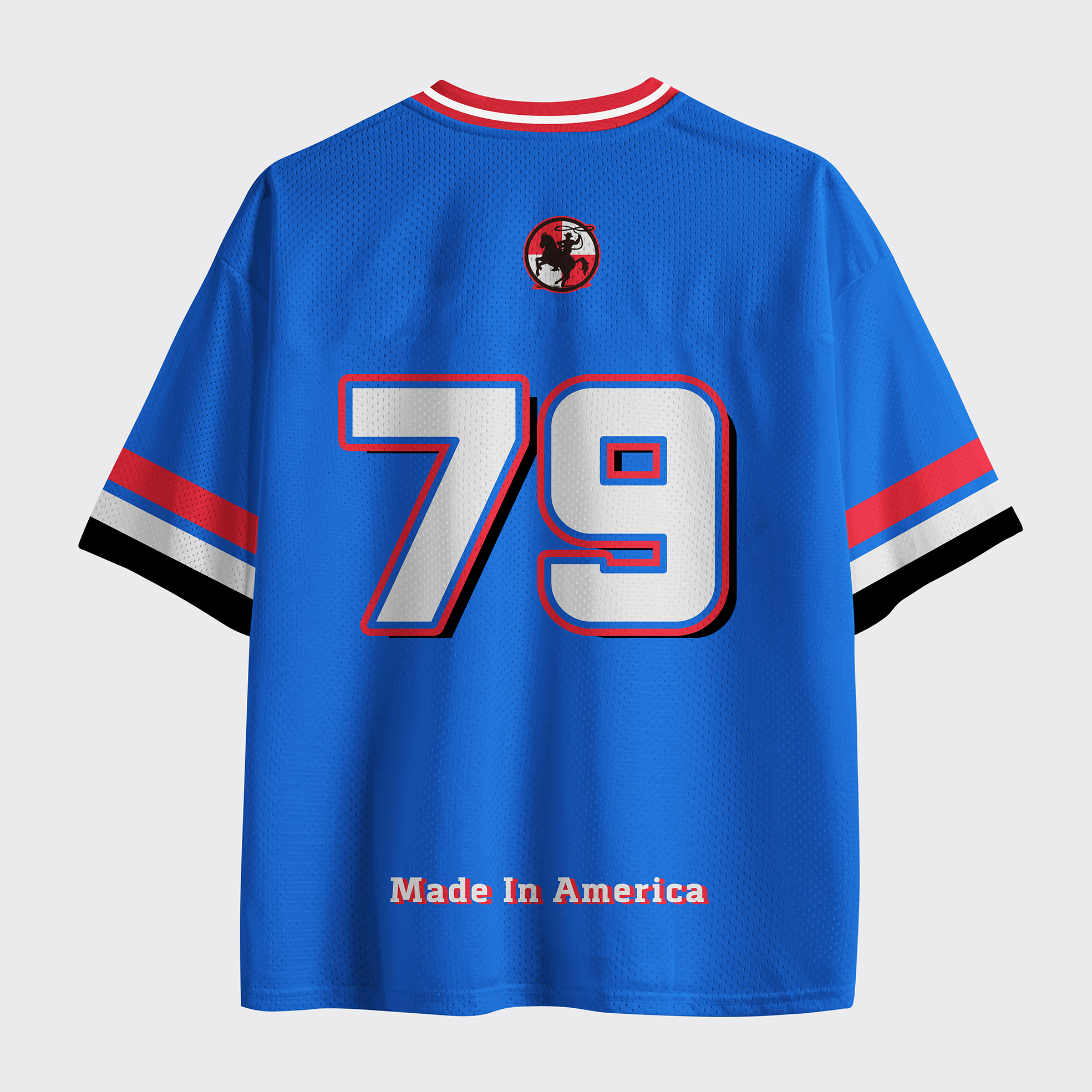 Personalized Cowboys Made In America Mesh Jersey