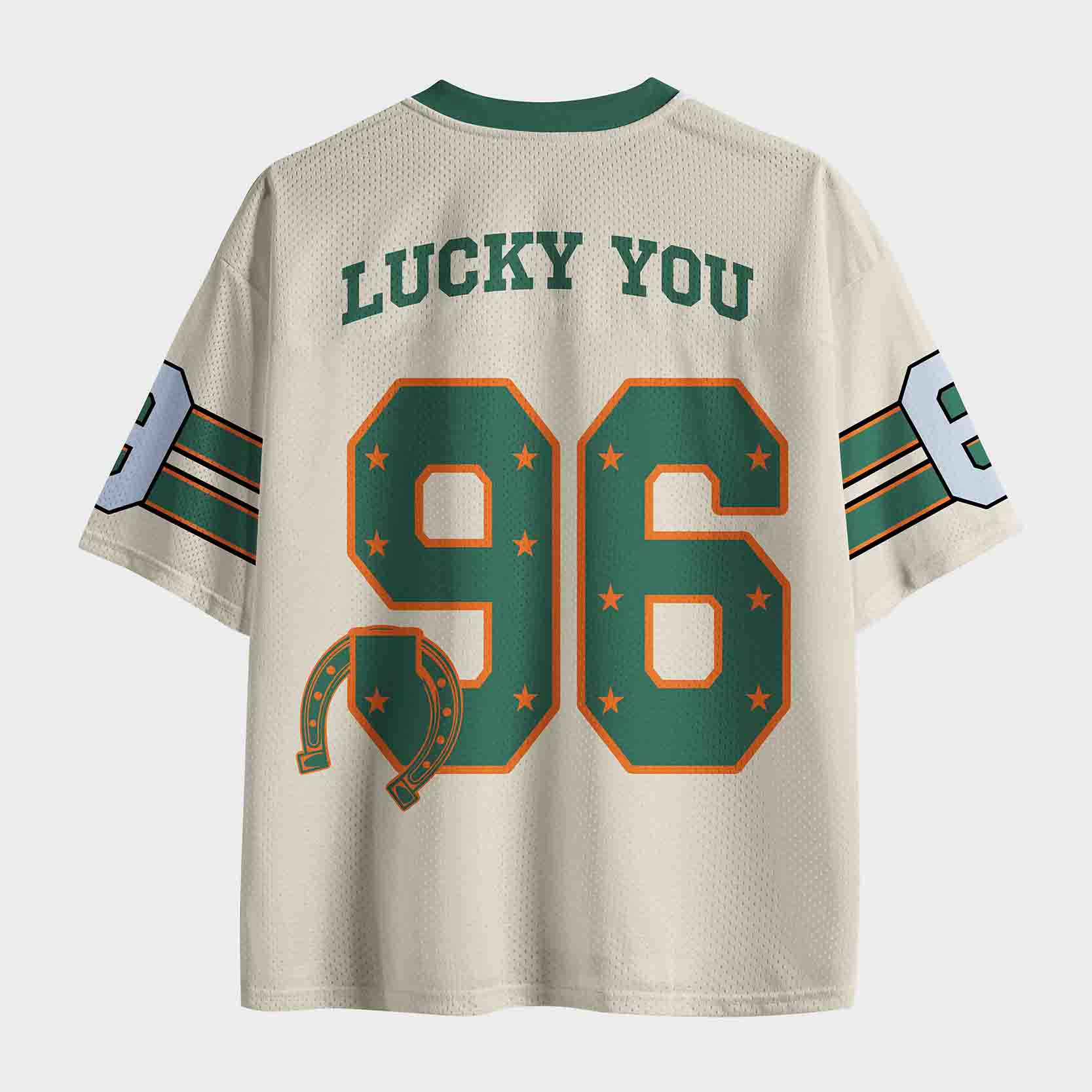Personalized Lucky Star Cowboy Mesh Jersey