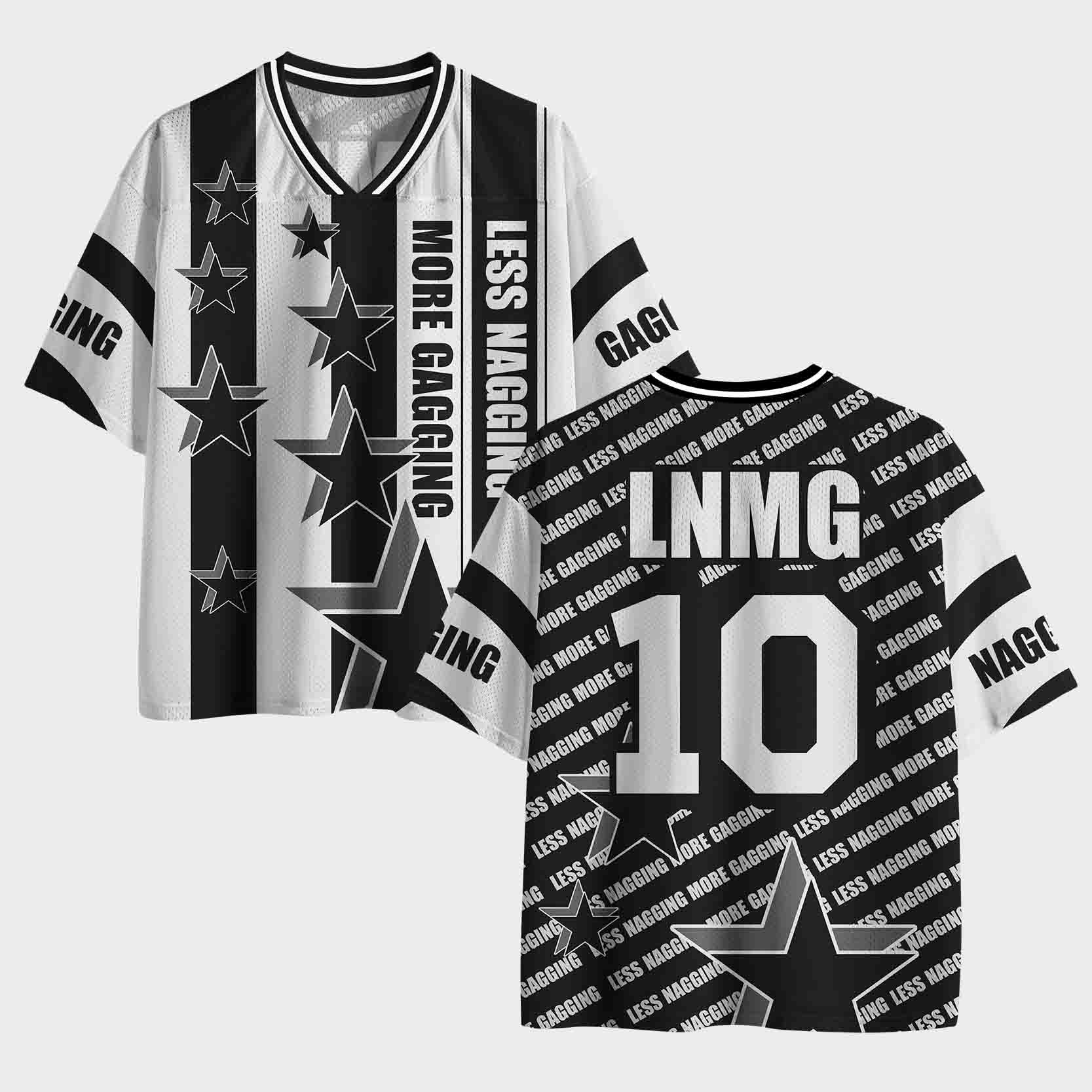 Personalized Star-Spangled Cowboy Attitude Mesh Jersey