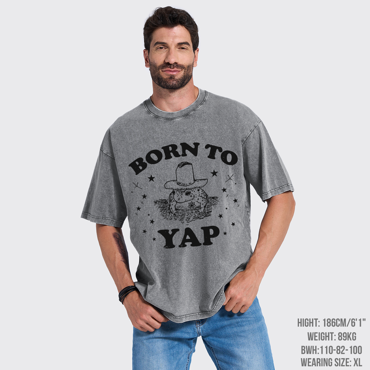 Born To Yap Garment-dye Tees