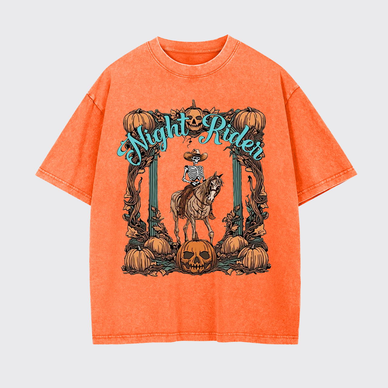 Halloween Night Rider Garment-dye Tees