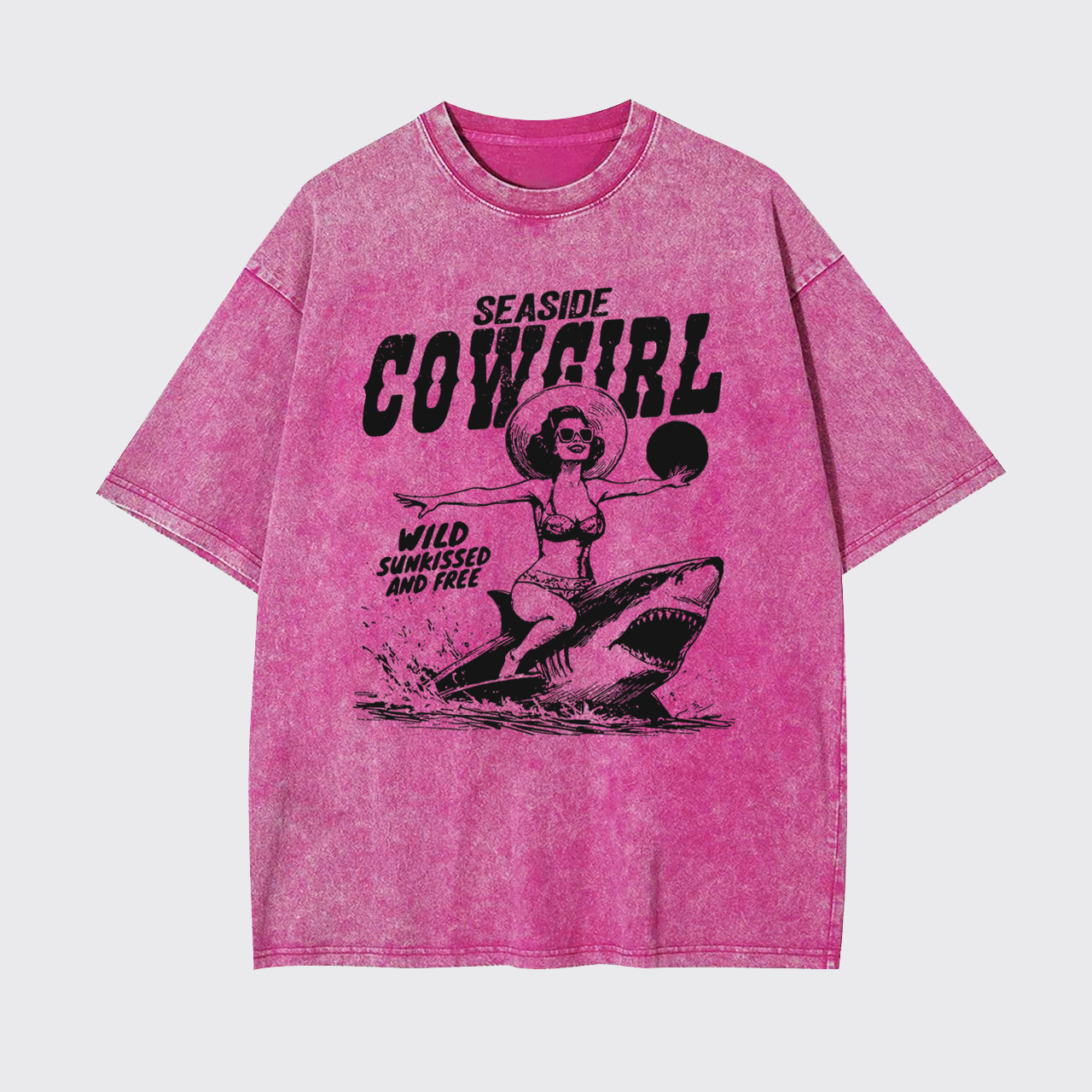 Seaside Cowgirl Wild Garment-dye Tees