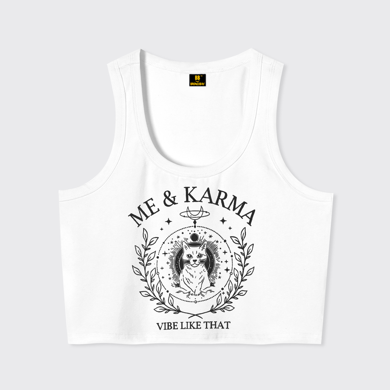 Music Black Cat Tank Top