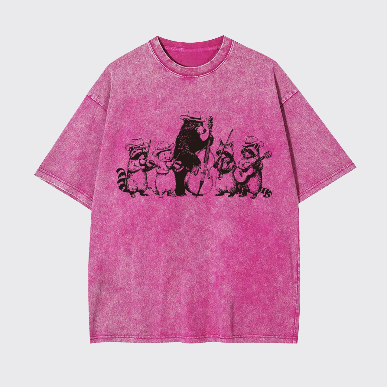 Animal Band Vintage Country Music Garment-dye Tees