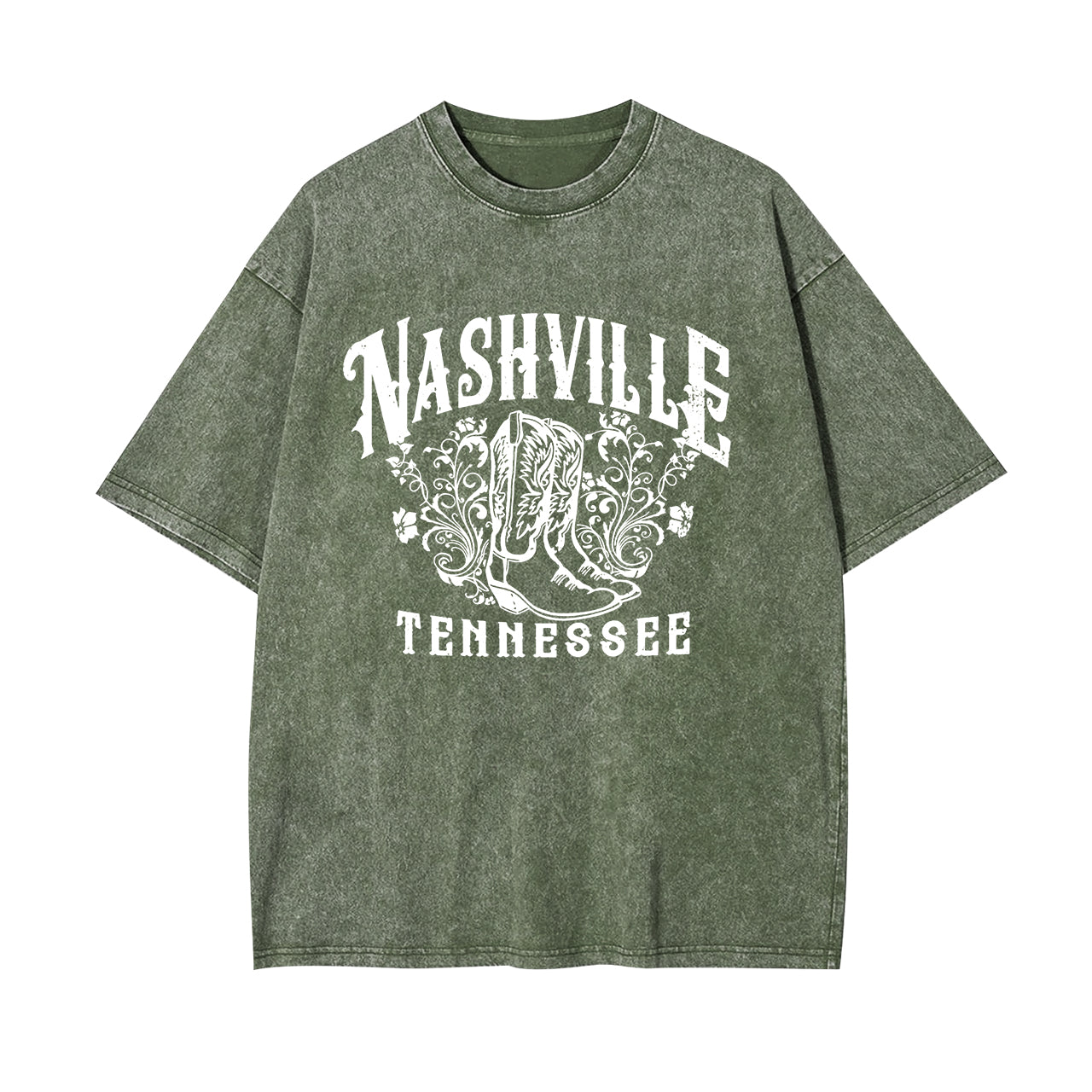 Nashville Country Music Garment-dye Tees