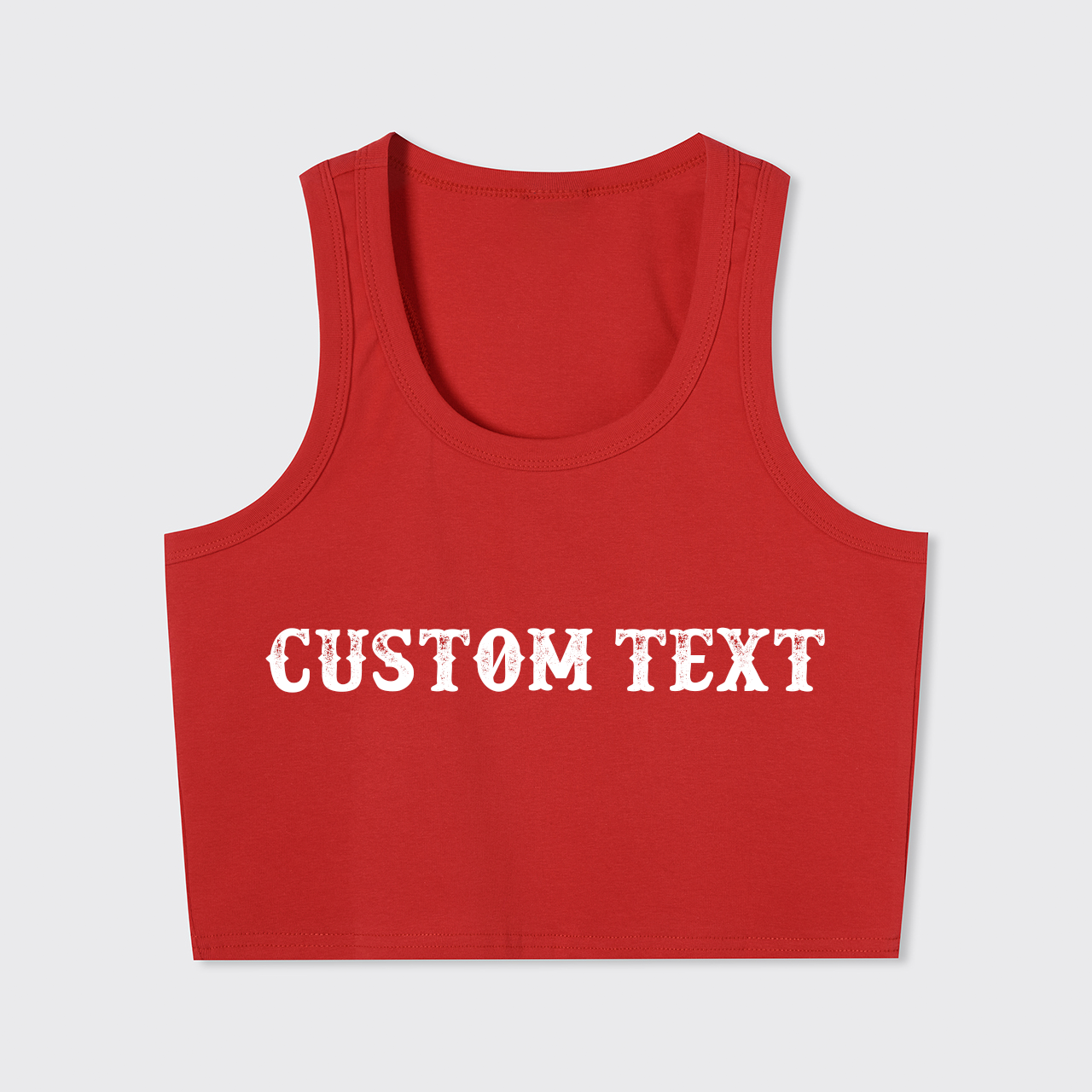 Custom Text Tank Top