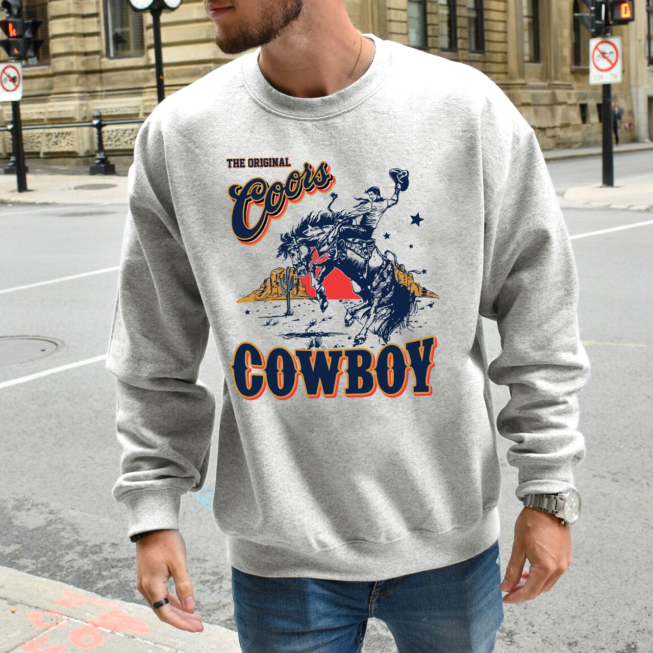 The Original Cools Western Cowboy Sweatshirt