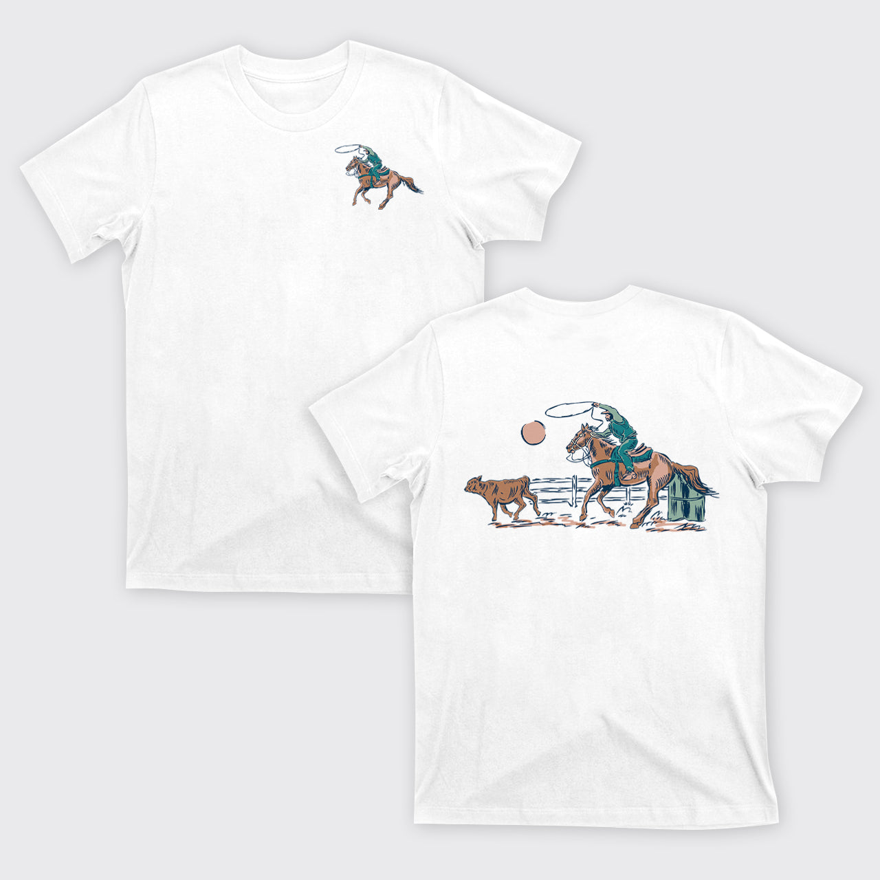 Western Cowboy Rodeo T-Shirts