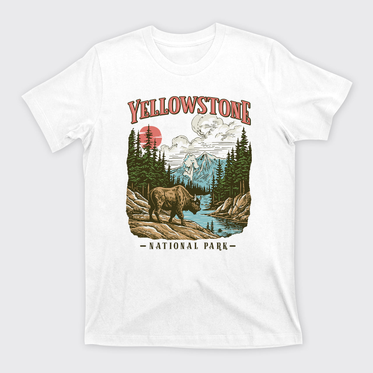 Vintage Yellowstone National Park T-Shirts