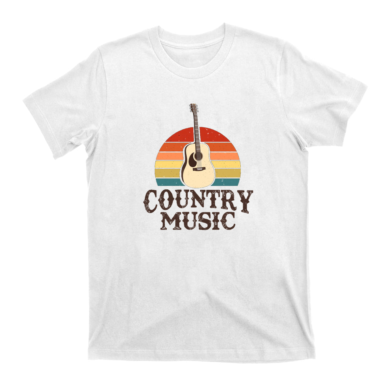 Desert Sunset Country Music T-Shirts
