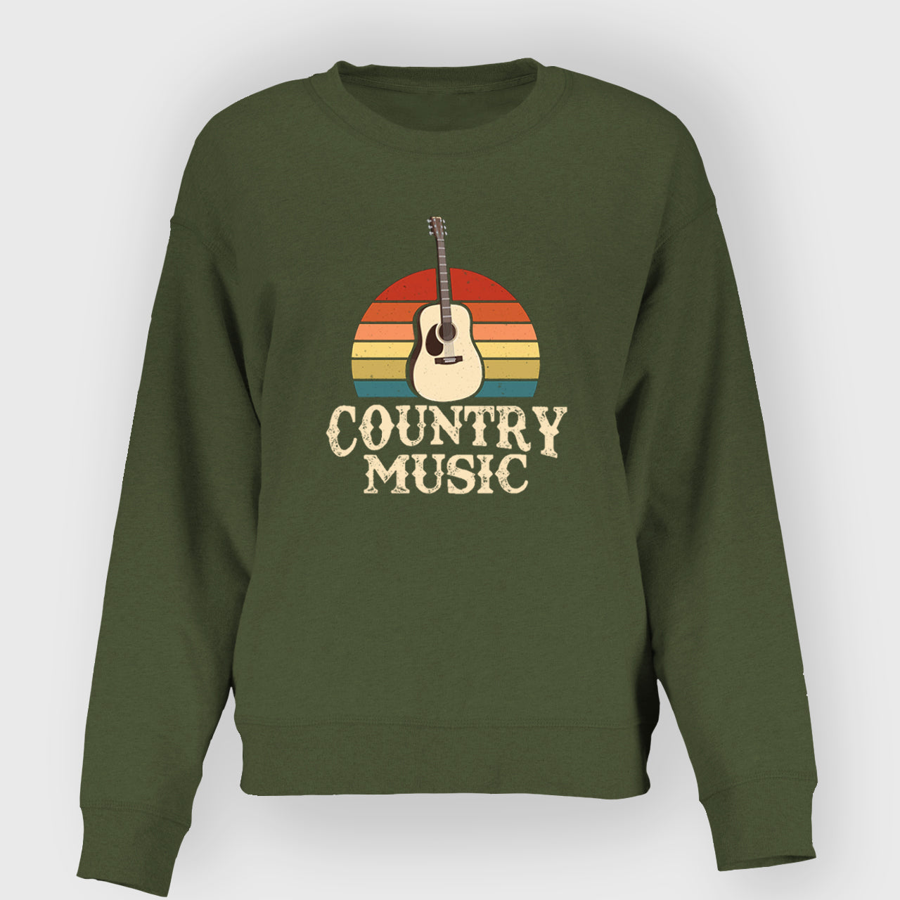 Desert Sunset Country Music Sweatshirt