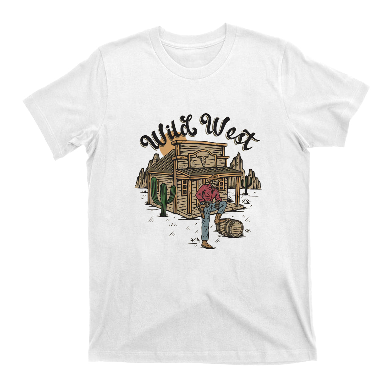 Vintage Wild West Cowboy T-Shirts