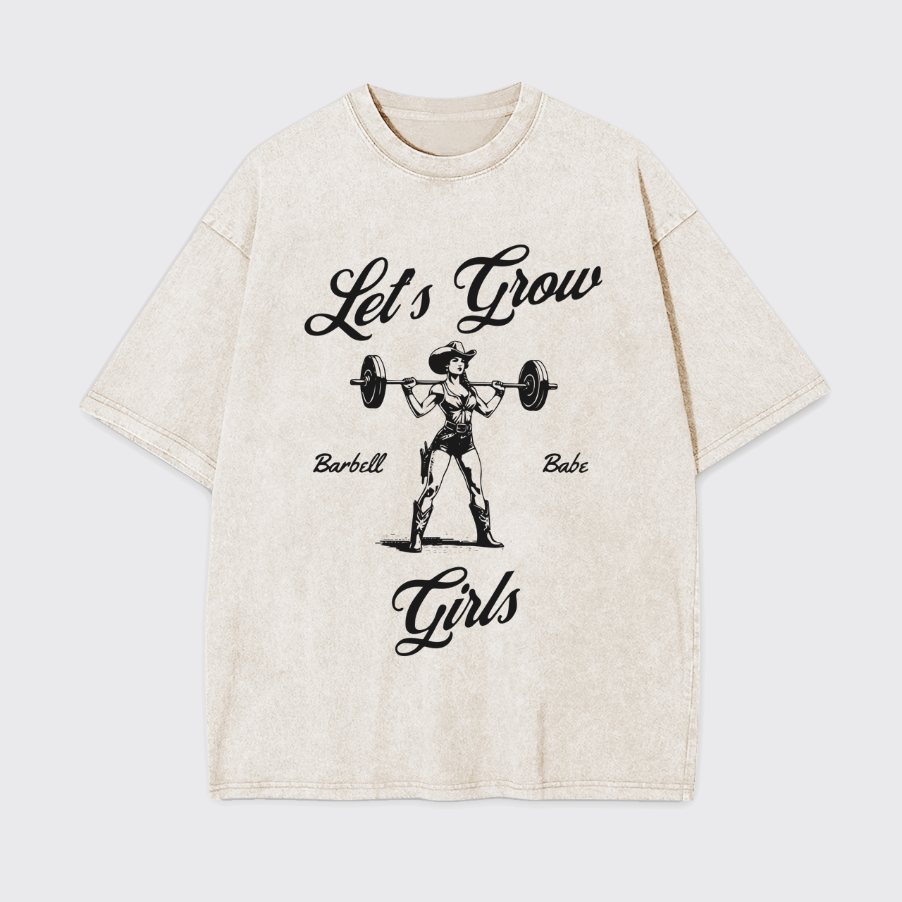 Let's Grow Cowgirls Garment-dye Tees
