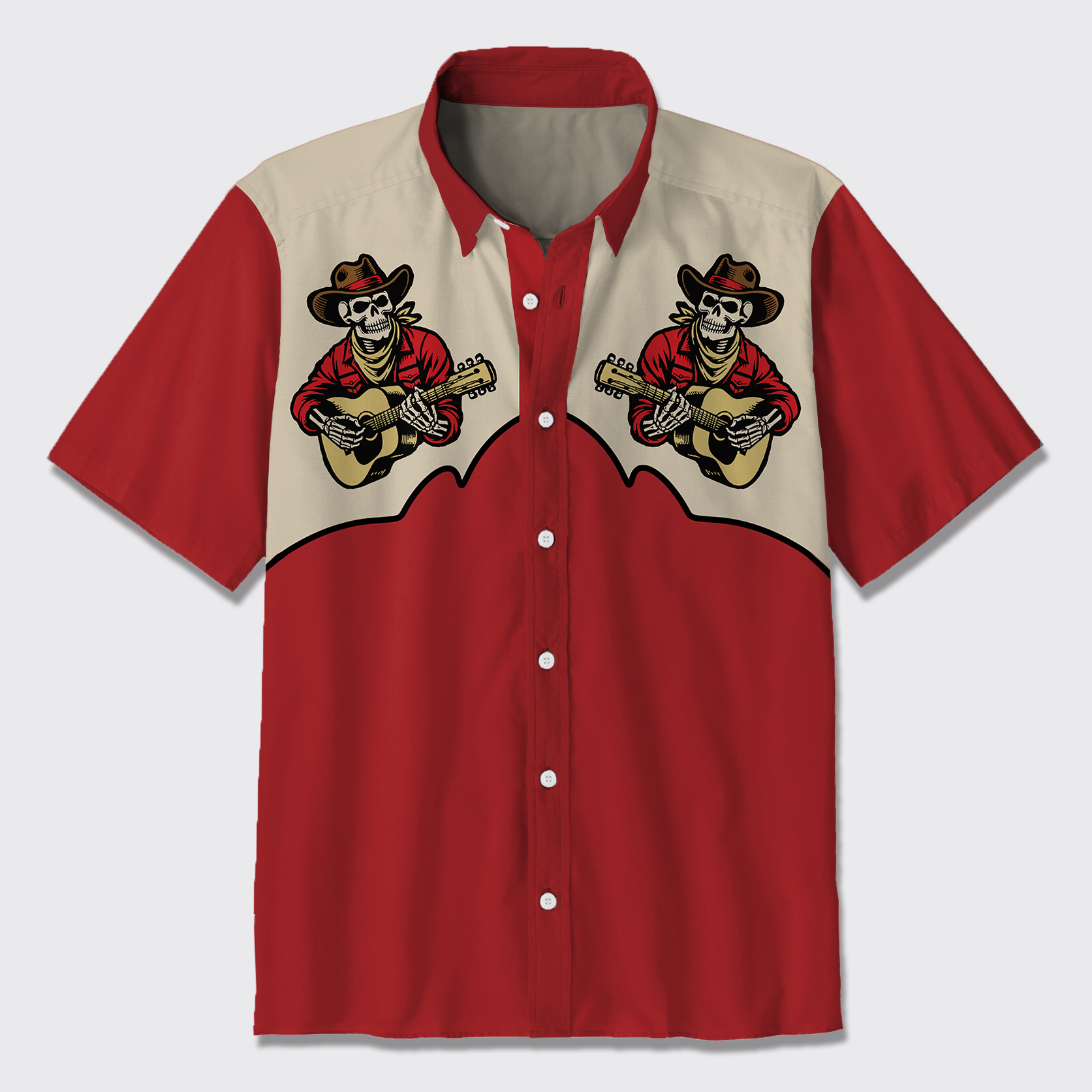 Cowboy Song Button Up Shirts