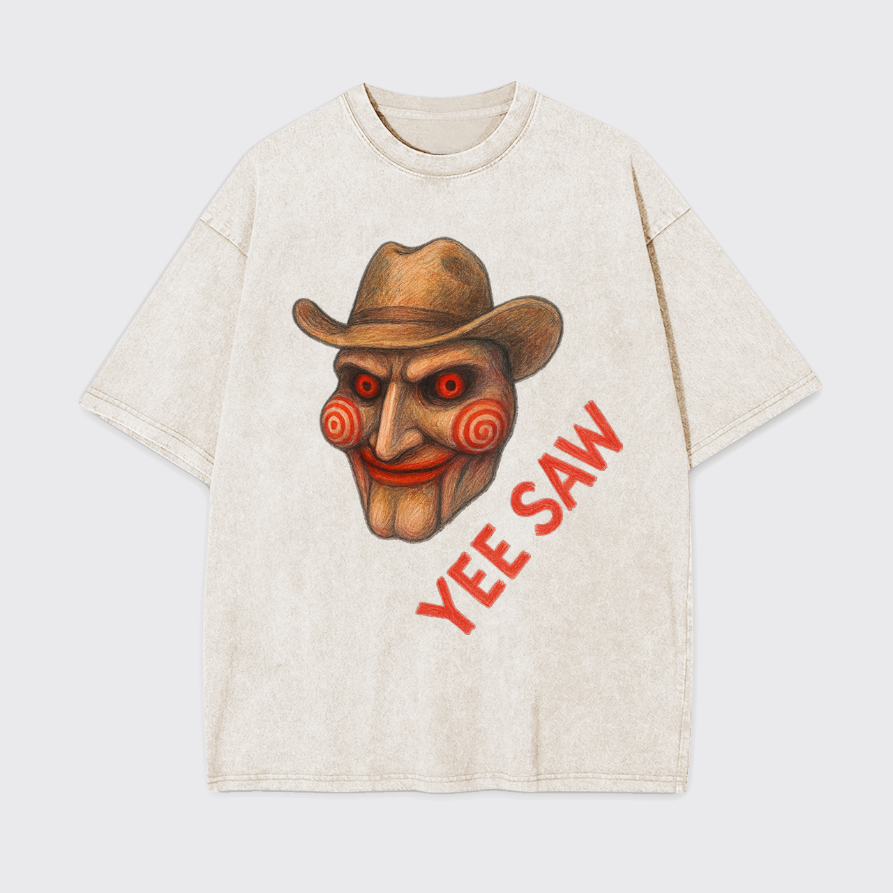 Halloween Cowgirl Movie Garment-dye Tees