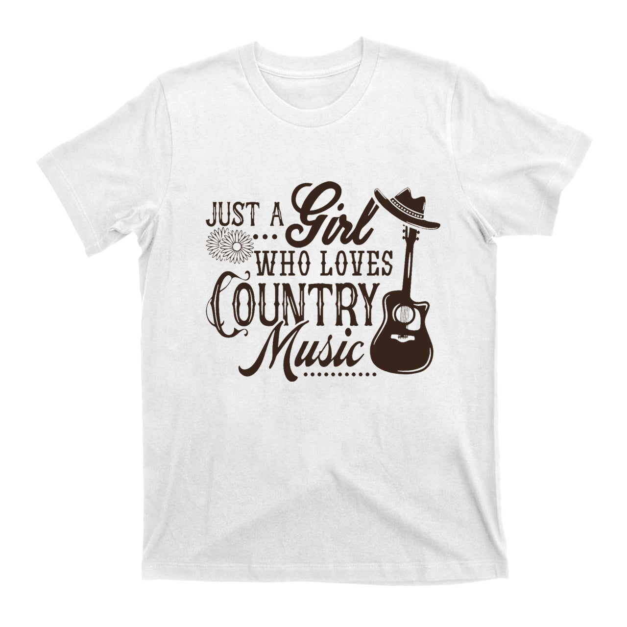 Just a Girl Who Loves Country Music T-Shirts