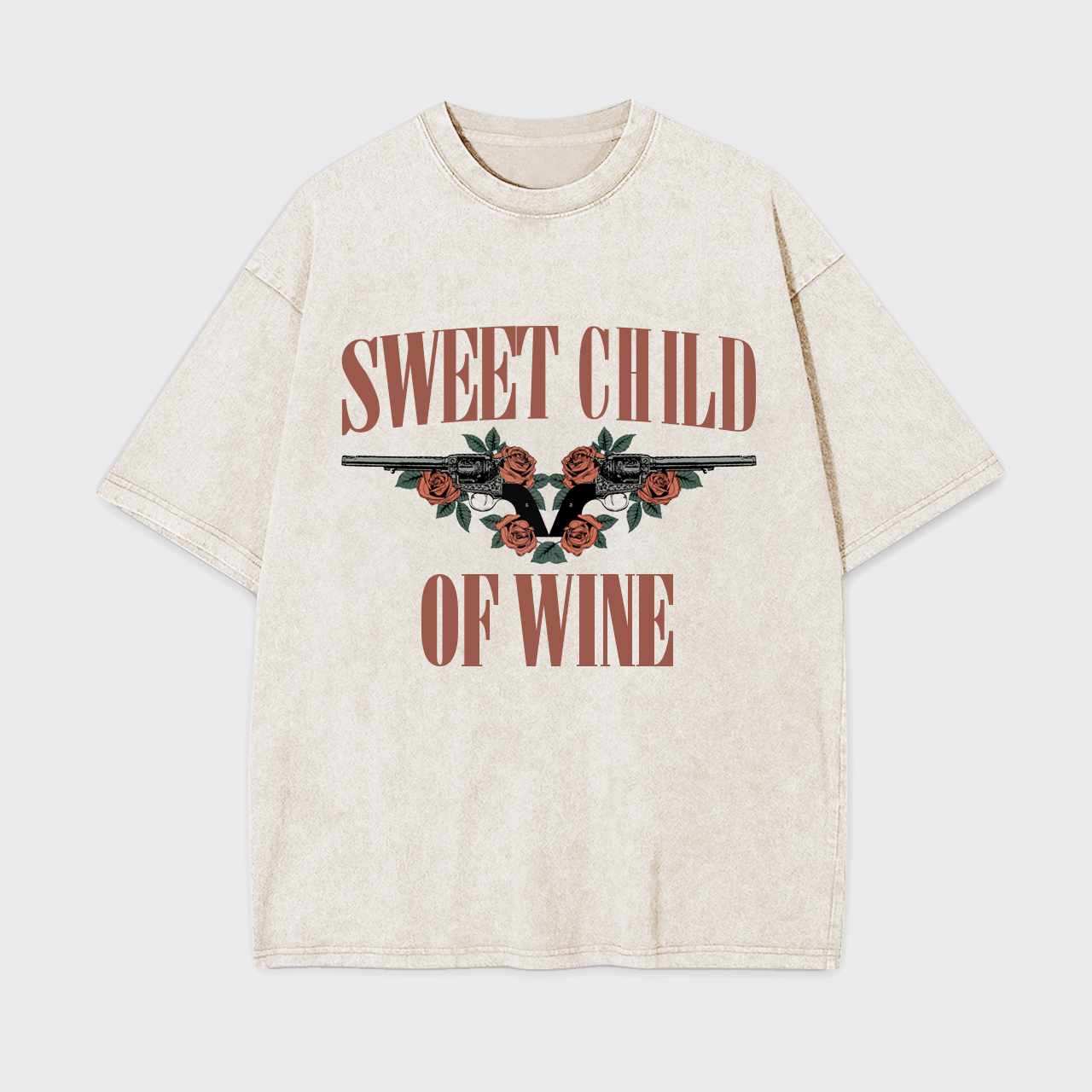 Sweet Child Of Wine Garment-dye Tees