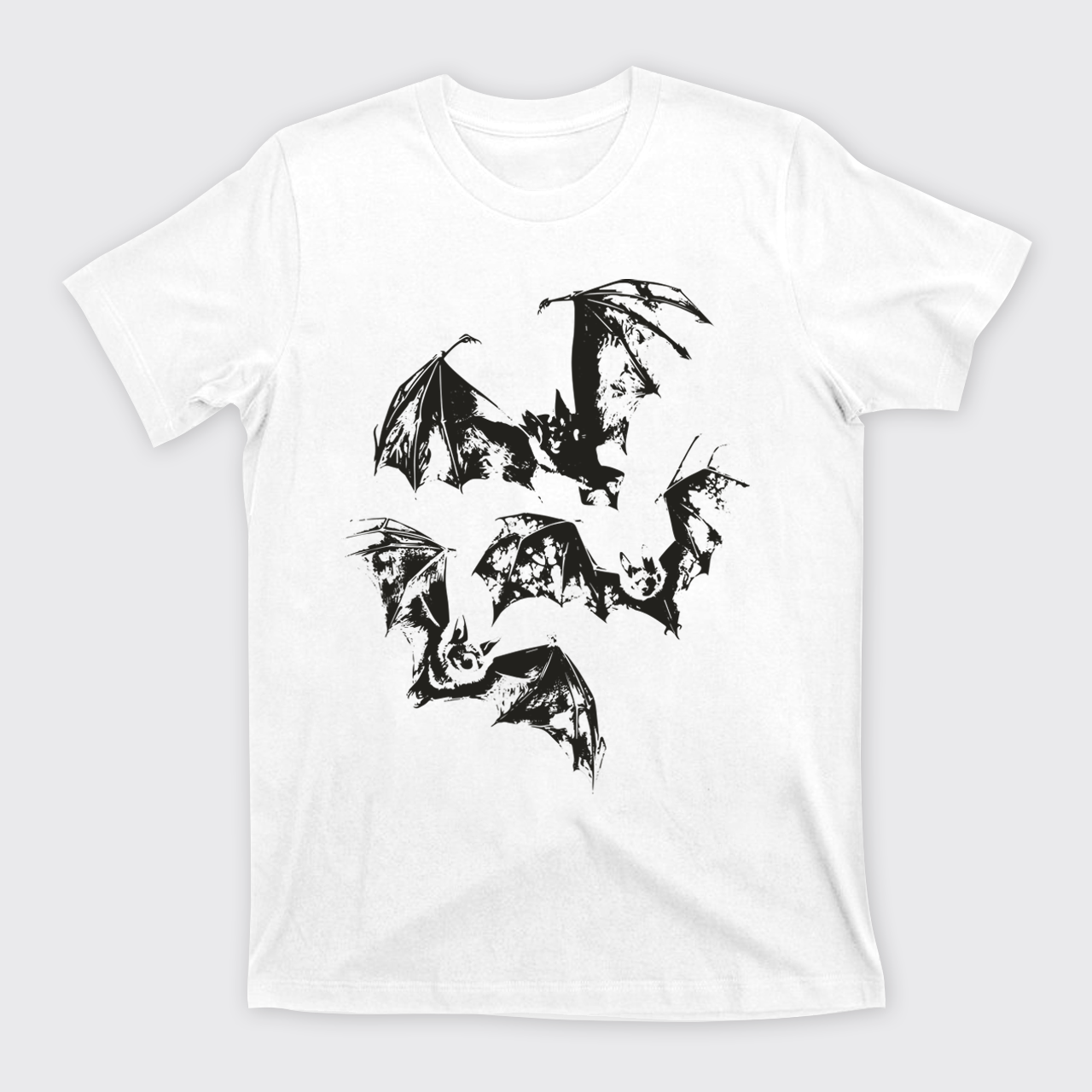 Halloween Three Bats T-Shirts