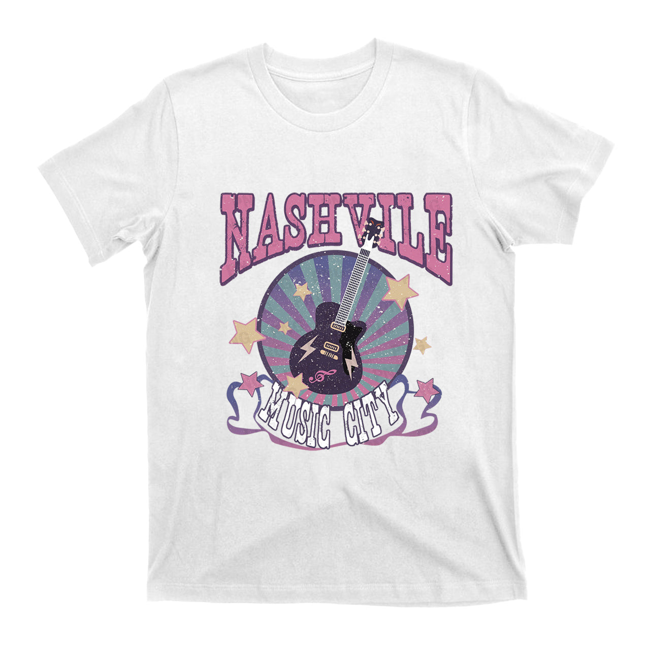 Nashville Music City Purple Rain T-Shirts