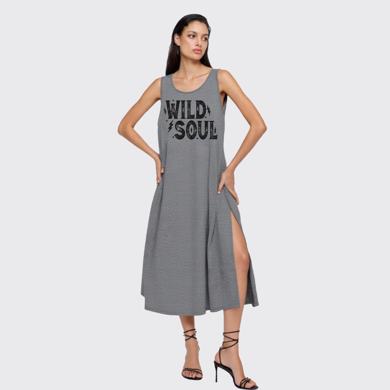 Wild Soul Western Slit Tank Dress