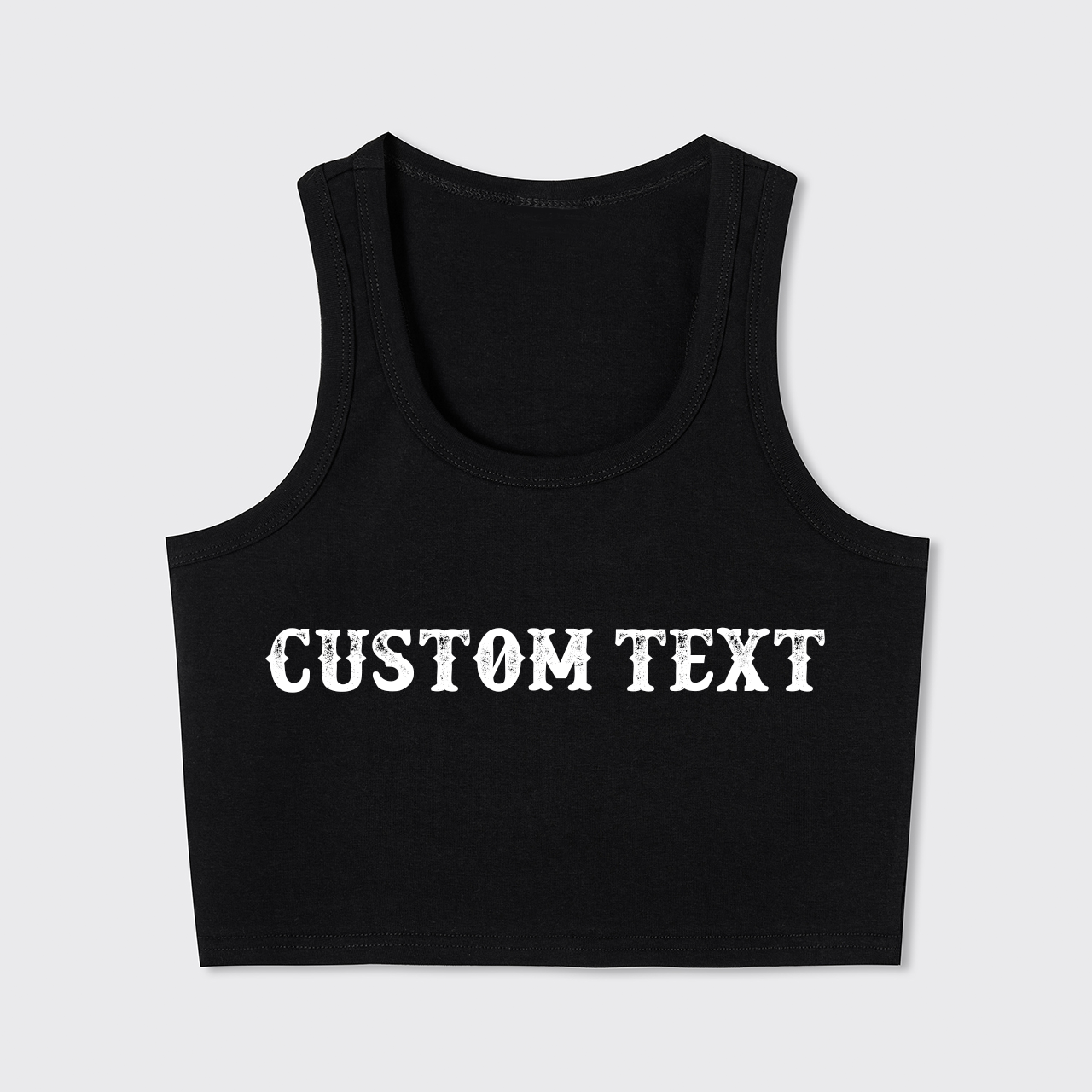 Custom Text Tank Top