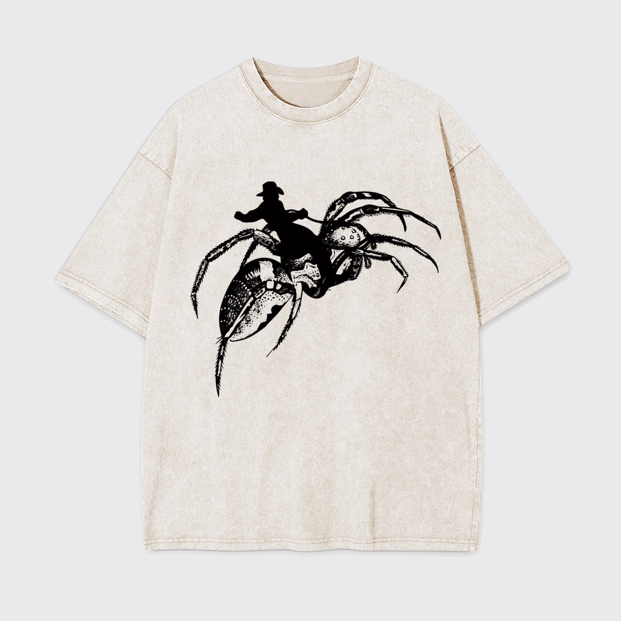 Spider Cowboy Garment-dye Tees