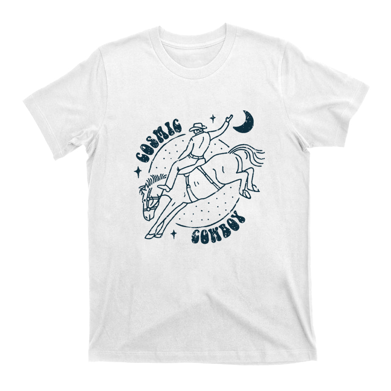 Cosmic Cowboy Sky Star T-Shirts