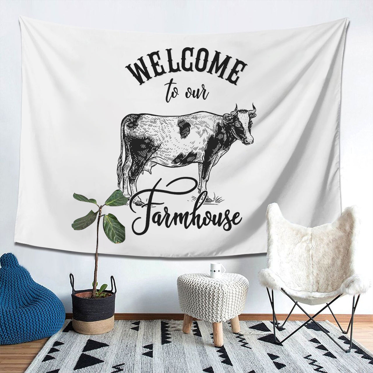 Welcome to Our Farmhouse Tapestry