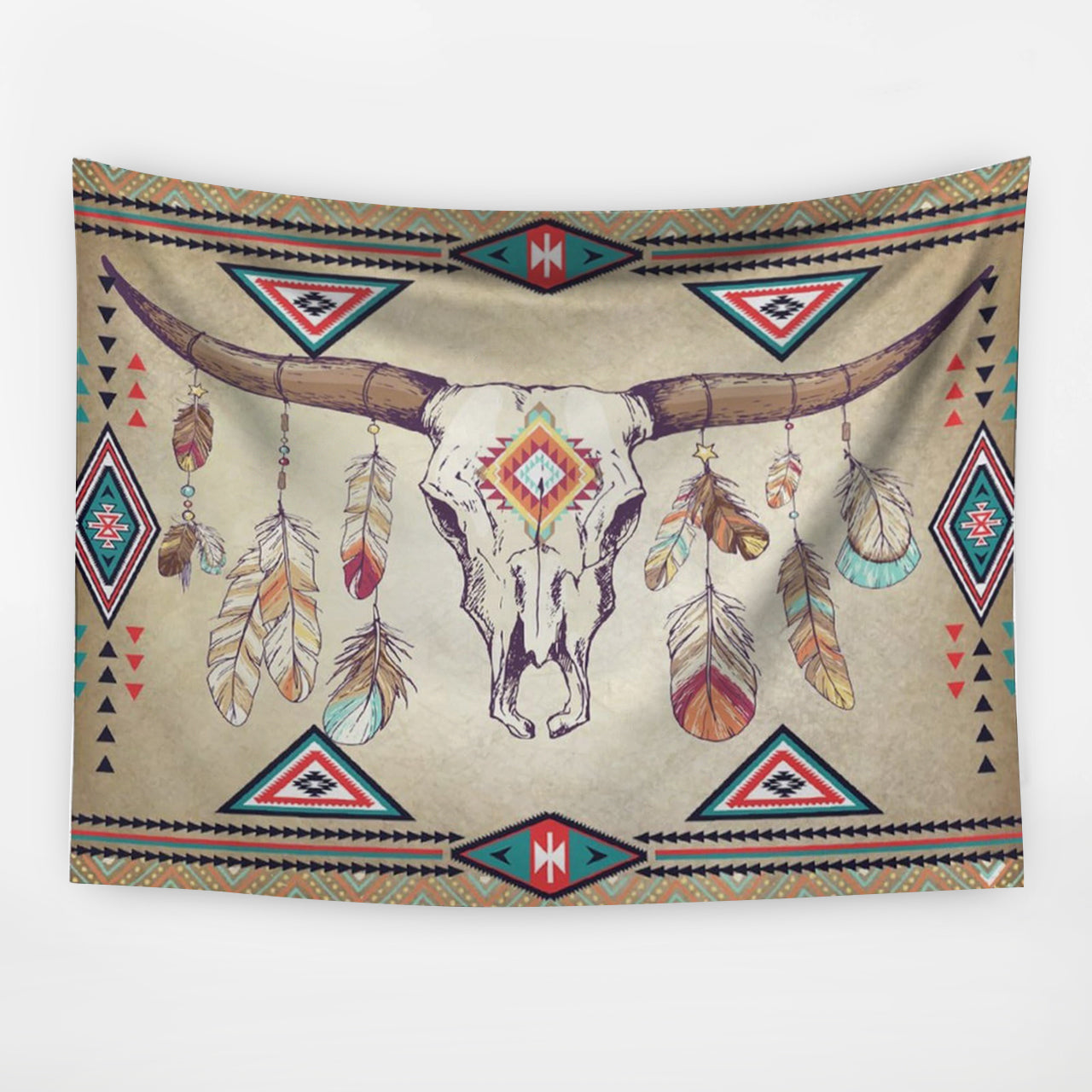 Aztec Tribal Wall Tapestry