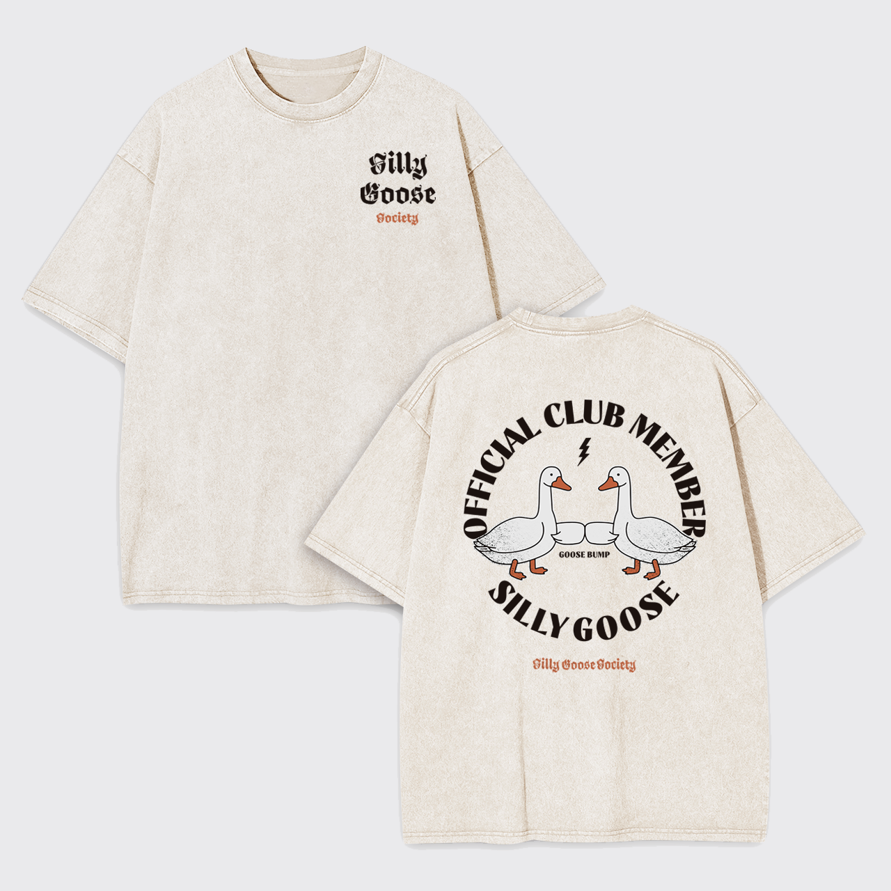 Goose Bump Club Garment-dye Tees