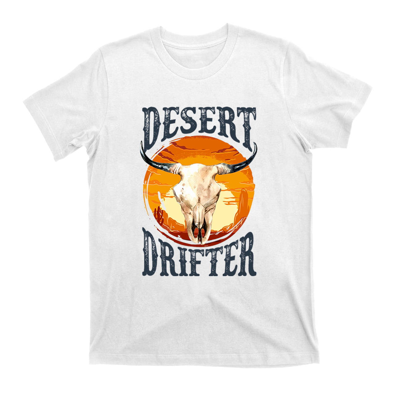 Desert Drifter Cow Bull T-shirt