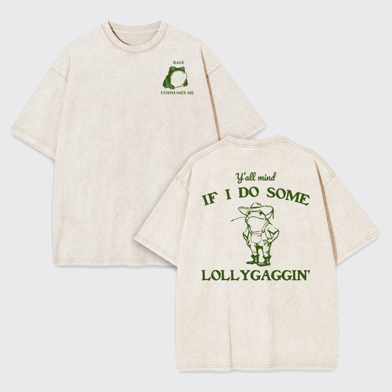 Rage Consumes Me Garment-dye Tees